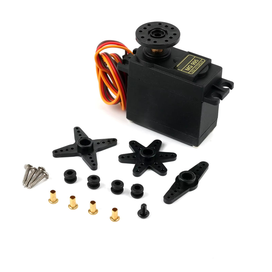 Stemedu MG995 Analoger Servomotor, Vollmetallgetriebe, Schwarz - Bild 2