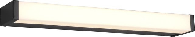 Trio LED-Wandleuchte Fabio Schwarz matt IP44 für Bad und Waschküche - Bild 1