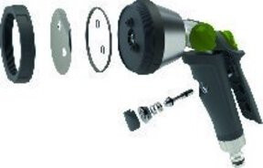 GEKA plus Multibrause 3S mit Steck-Anschluss aus Metall in Schwarz - Bild 1