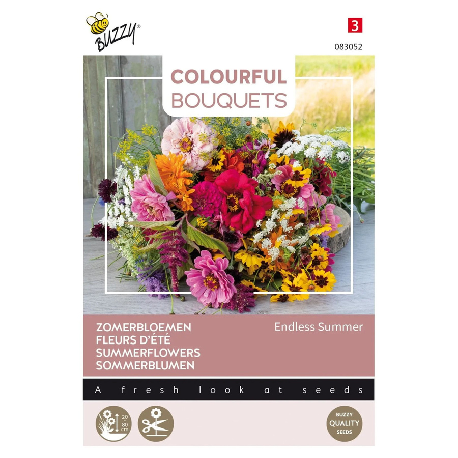 Arborix Blumenmischung Endless Summer Buzzy Colourful Bouquets Samen für sommerliche Schnittblumen, 5 g - Bild 2