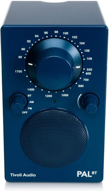 Tivoli Audio PAL BT Kofferradio in Blau Hochglanz - Bild 1