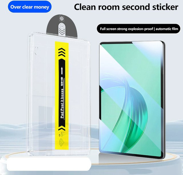 Xiaomi Displayschutz aus gehärtetem HD-Glas für Pad 7, Pad 7 Pro, Redmi Pad SE und Redmi Pad SE 8,7, transparent - Bild 1