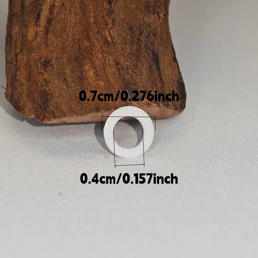 FnLune Haarschere Ersatzteile Set, Mittelachse Schraube Gummiring Unterlegscheibe - Bild 3