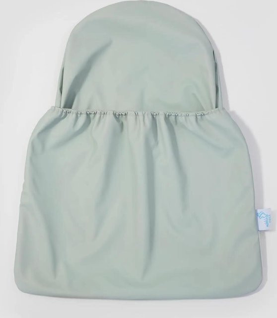 MARKET-2 Organizer Tasche für Kinderhochstühle aus PU Leder in Grün - Bild 1