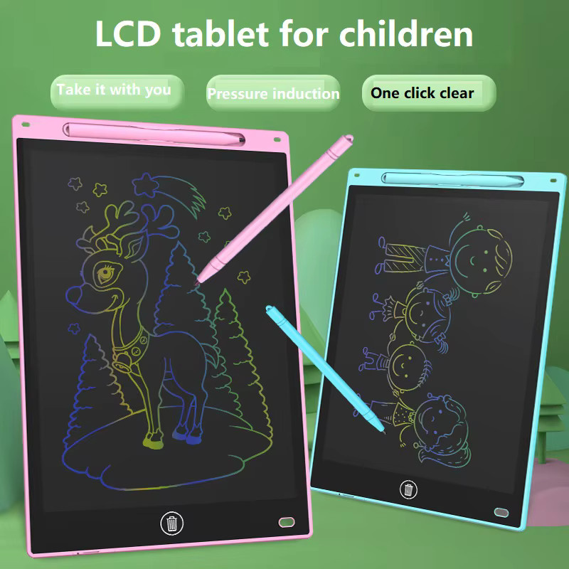 LCD-Zeichentablett als elektronische Schreibtafel für Designs und grafische Notizen in Schwarz - Bild 3