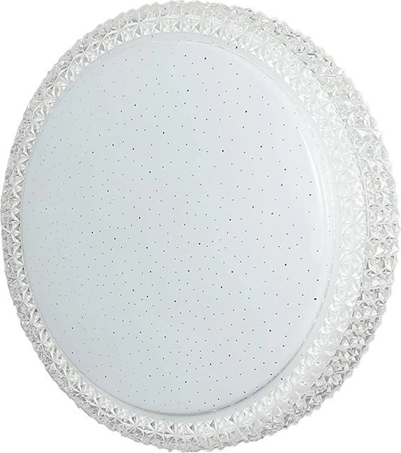 NETTLIFE LED Deckenleuchte in Weiß, dimmbar mit Fernbedienung, quadratisch, Durchmesser: 30 cm - Bild 1