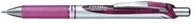 Pentel EnerGel BL77 Gelroller in Silber mit lila, pinker Tinte - Bild 1