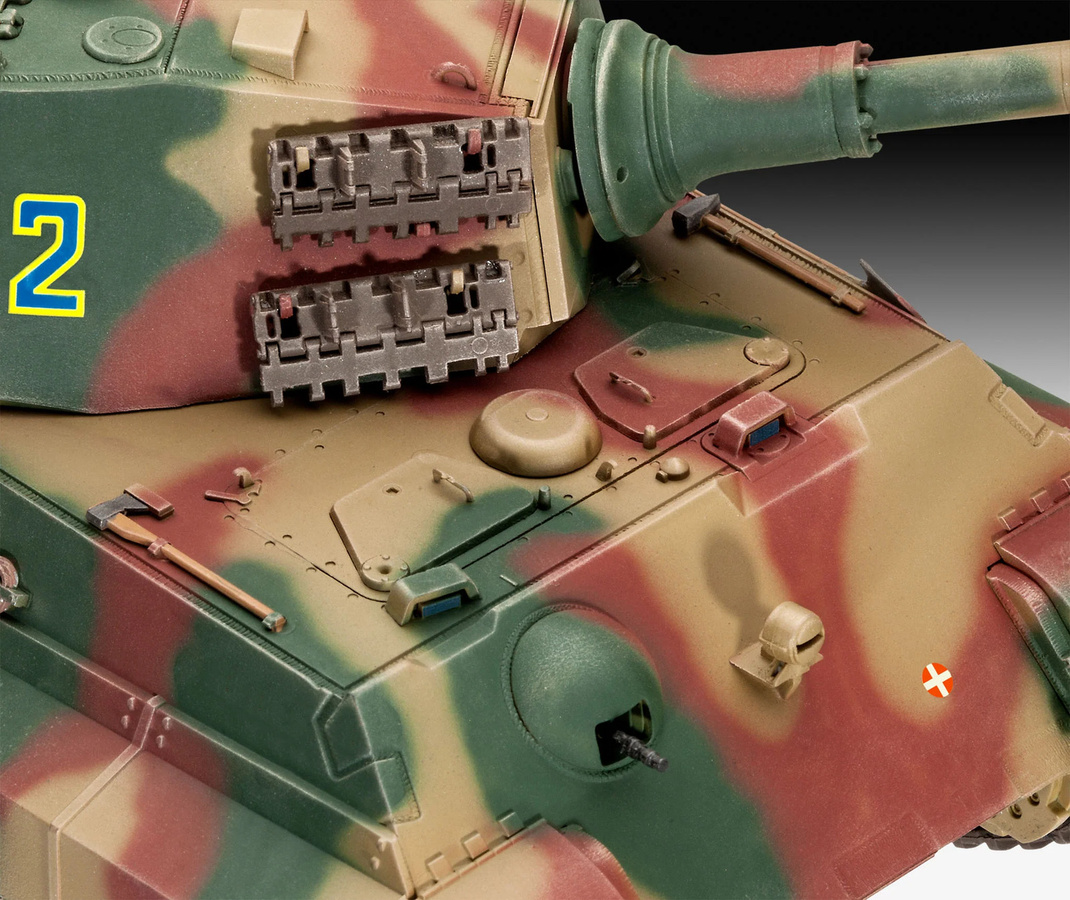 Revell Tiger II Ausf.B (Henschel Turret) Panzer Grau - Bild 3