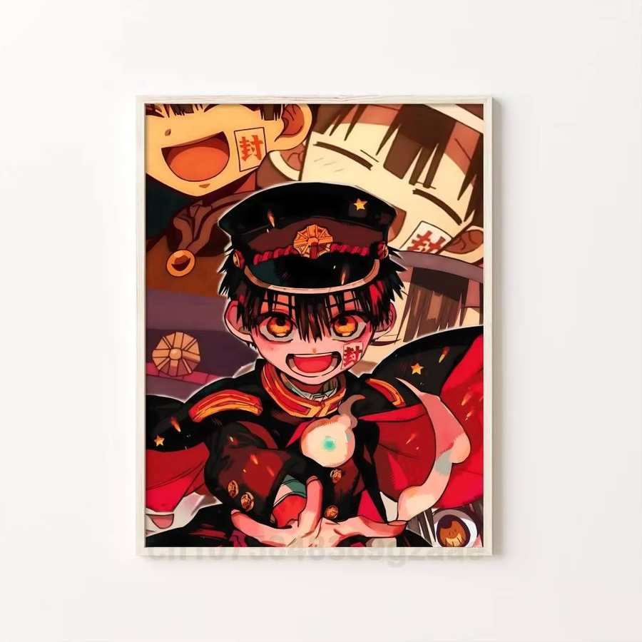 Kayou Anime-Poster Toilet-Bound Hanako-kun Kunstdruck in Mehrfarbig, Rechteckig - Bild 7