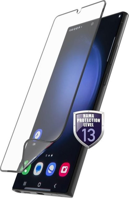 Hama Hiflex Eco Flexibler Displayschutz Full-Cover für Samsung Galaxy S24 Ultra, transparent - Bild 1