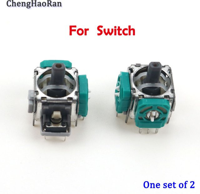 ChengHaoRan 2 Stück 3D-Joystick Ersatzteile für Nintendo Switch Pro Controller in Multicolour - Bild 1