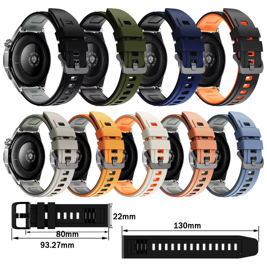 COLMI Uhrenarmband Silikon, 22 mm, Unisex - Bild 6