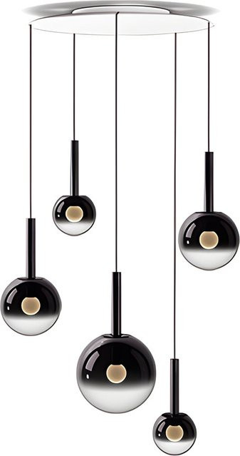 Occhio Luna Sospeso Cloud 5 LED-Pendelleuchte in Weiß Matt mit dimmbarer x-tra warm LED (2200K - 3500K) - Bild 1