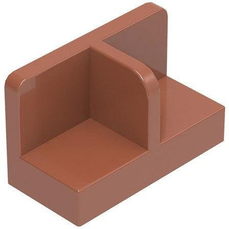 Yiran toy Baustein Platte 1x2x1 mit abgerundeten Ecken 204-teiliges Set - Bild 1