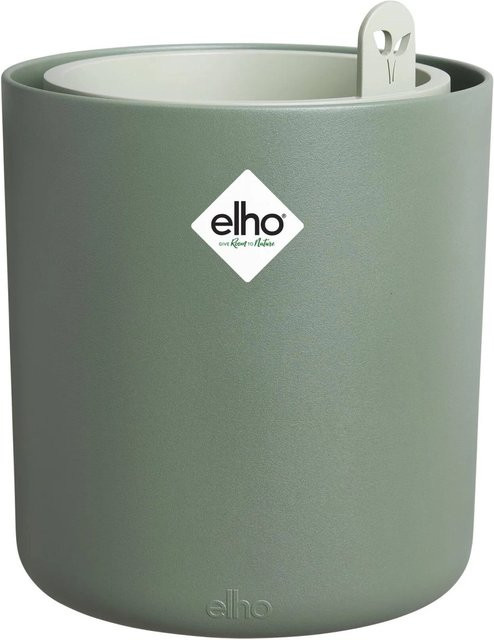 Elho Topf Bouncy Basil Kräuterpflanztopf Laubgrün Durchmesser: 17 cm - Bild 1