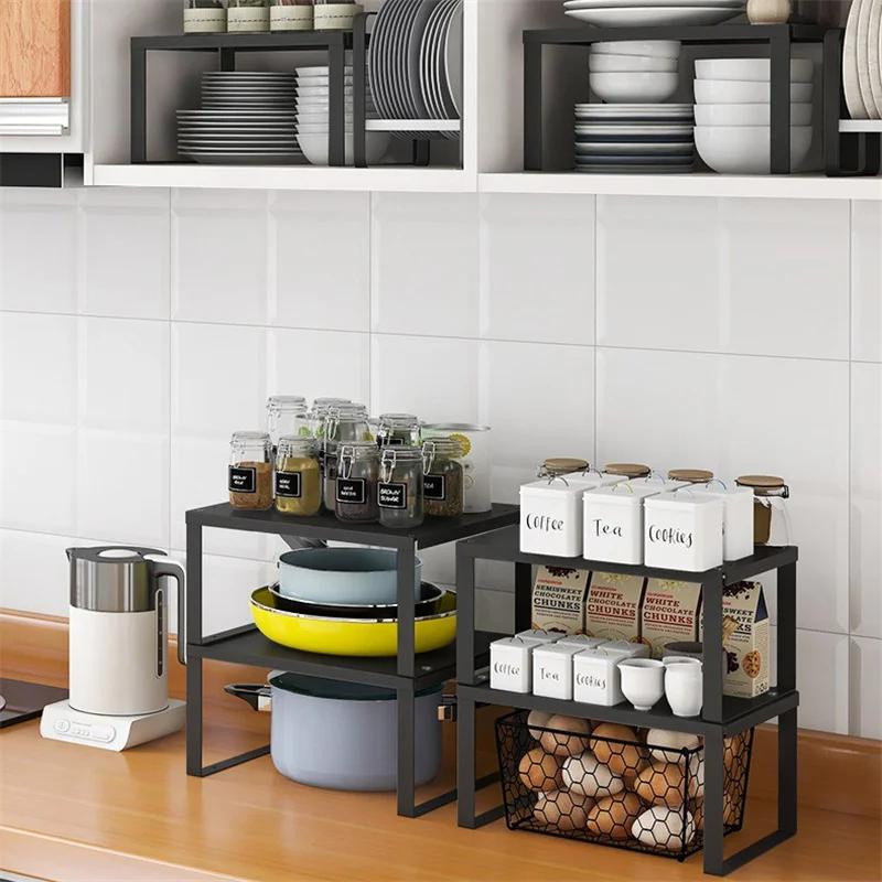 Platzsparendes Wandregal aus Kohlenstoffstahl von Household supplies MH für Küche, Badezimmer und Büro - Bild 2