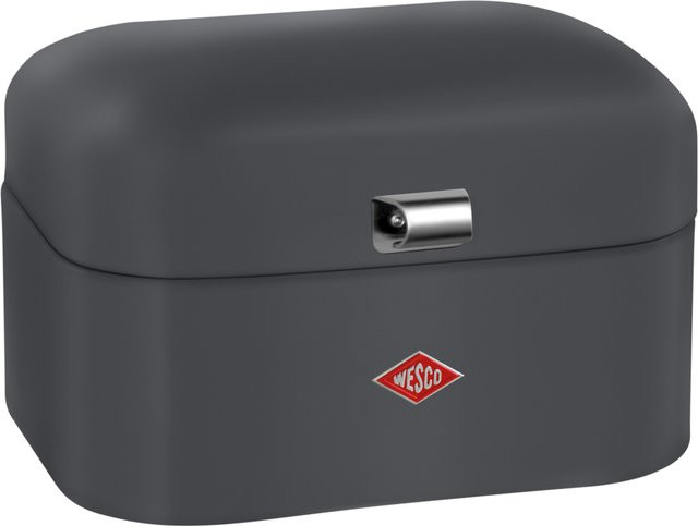 Brotkasten WESCO SINGLE GRANDY in Anthrazit und Grau aus Metall, B/T/H: 27,4 x 17,5 x 26,8 cm - Bild 1