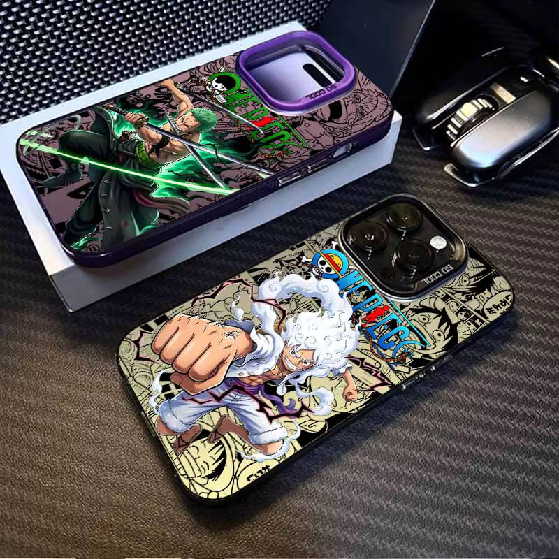 Ones P-Piecer Bunte Handyhülle aus weichem Silikon für Apple iPhone 17 16 15 14 13 12 Pro Max Plus Mini - Bild 1