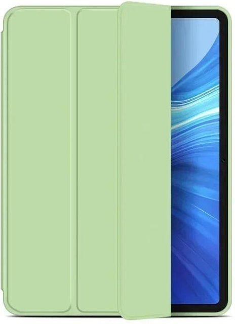 Offizielle Samsung Smart Case Flüssigsilikonhülle für Galaxy Tab S10FE Plus in Grün - Bild 1