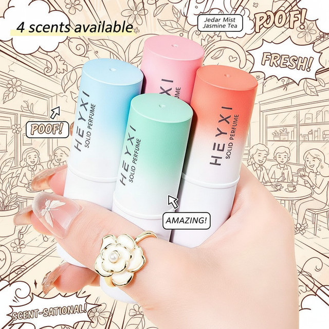 HEYXI Han Yuanxi Körperparfüm-Creme, 7g, Unisex - Bild 1