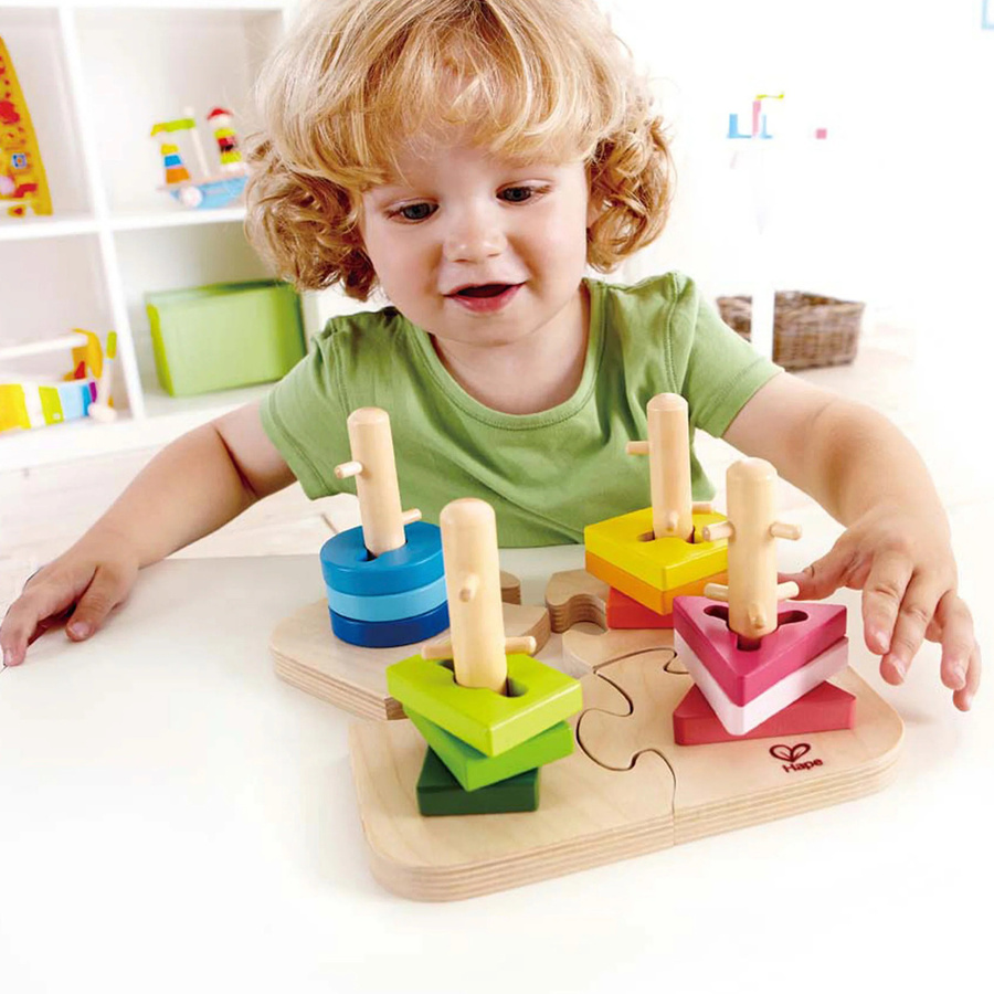 Hape Steckspiel Kreatives Steckpuzzle ab 18 Monaten - Bild 2