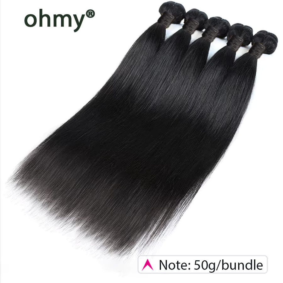 Ohmy Haar Bundles, Vietnam Menschenhaar, gerade, 50g - Bild 2