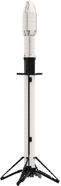 Gobricks Space X Falcon 9 Bausteine Maßstab 1:110 - Bild 1