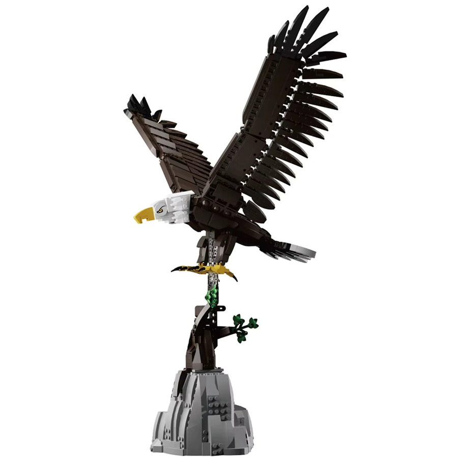 AMAZINGBLOKS Adler-Baustein-Bausatz, Tiermodell, 1060 Teile, ab 8 Jahren - Bild 6