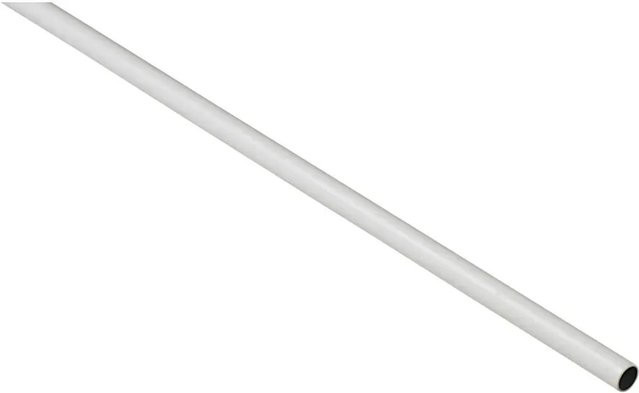Hettich Schrankrohr rund Ø 25 mm x 1200 mm Stahl Weiß - Bild 1