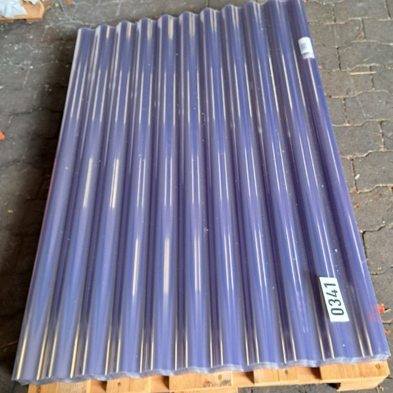 Friedrich von Lien AG Wellplatte aus PVC in klar, B/H: 80,0 x 120,0 cm, Dicke: 0,8 mm - Bild 1