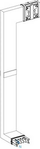 Schneider Electric KSA250DMCK41F KSA Mehrfachrichtungsänderung 250A abwärts links Brandschott Kleinverteilerzubehör - Bild 1