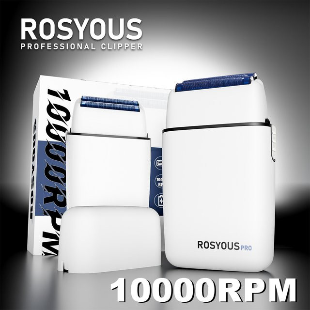 ROSYOUS RS620 Herrenrasiermaschine, Blau, Elektrischer Bartschneider - Bild 1
