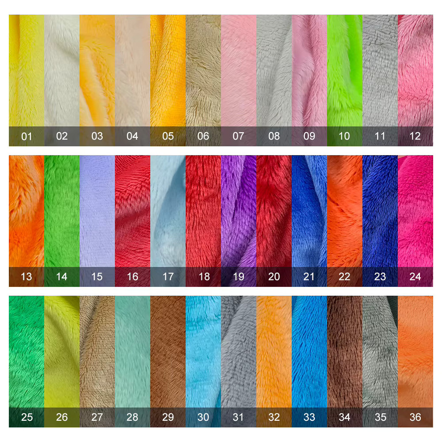 SEWBATO Plüschstoff zum Nähen, Plüsch / Textil - Bild 1