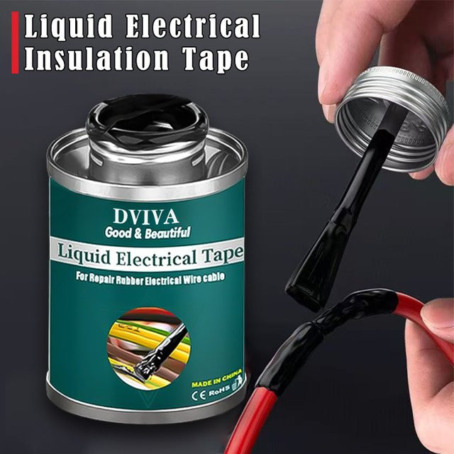 DViva Flüssiges Isolierband wasserdichte Isolierpaste zur schnellen Reparatur von Drähten und Kabeln - Bild 1