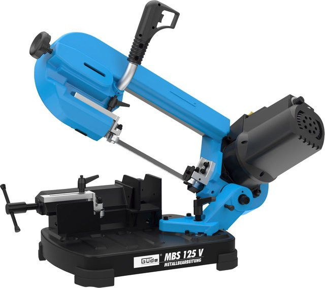 Güde Metallbandsäge MBS 125 V in Blau für den Tischbetrieb - Bild 1
