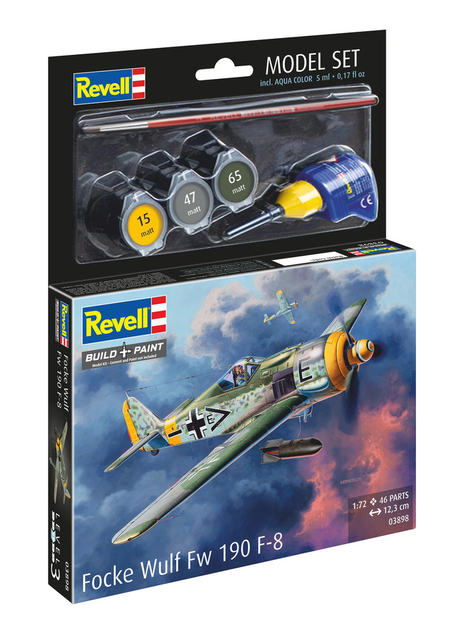 Revell Model Set Focke Wulf Fw190 F-8, ab 8 Jahren - Bild 3