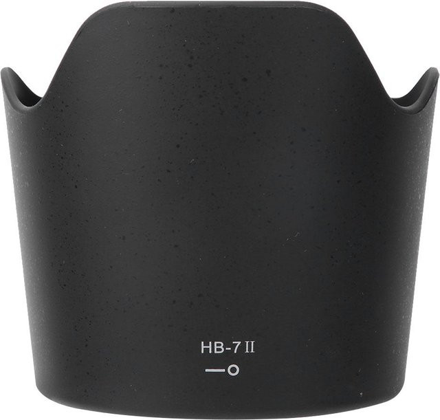 Nikon HB 7II Gegenlichtblende aus schwarzem Kunststoff für Nikon AF 80-200mm f/2.8 D ED Objektive - Bild 1