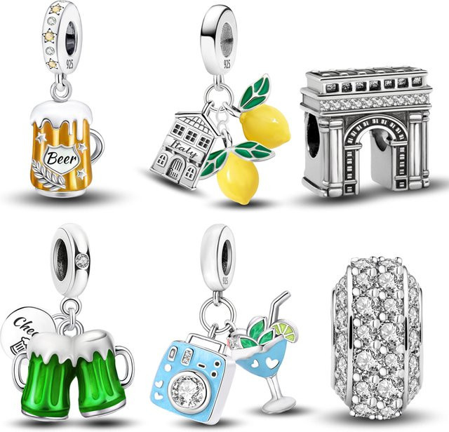 Shecharms Charms, 925 Silber, Unisex - Bild 1