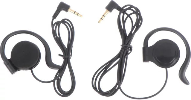CUGUU Ein-Ohr-Kopfhörer In-Ear mit 3,5 mm Klinkenanschluss in Schwarz - Bild 1