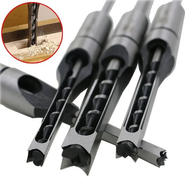 LYHLYA HSS Schneckenbohrer Set aus Stahl in Silber, Durchmesser: 6 mm, 8 mm und 12,5 mm - Bild 1