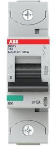ABB S801S-D10 Leitungsschutzschalter 10A 230V Grau - Bild 1