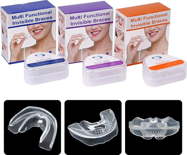 JIECARE Anti-Molar-Zahnspangen, universelle Biss- und Kieferpolster, Unisex - Bild 1