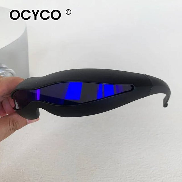 OCYCO Sonnenbrille, Unisex, Vollrand, Black, Plastic, Wrap - Bild 1