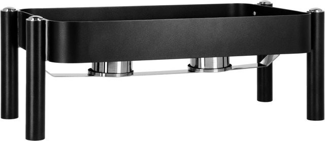 VEGA Chafing Dish Gestell Fenton rechteckig GN 1/1 Schwarz B/T/H: 67 x 38 x 24 cm - Bild 1