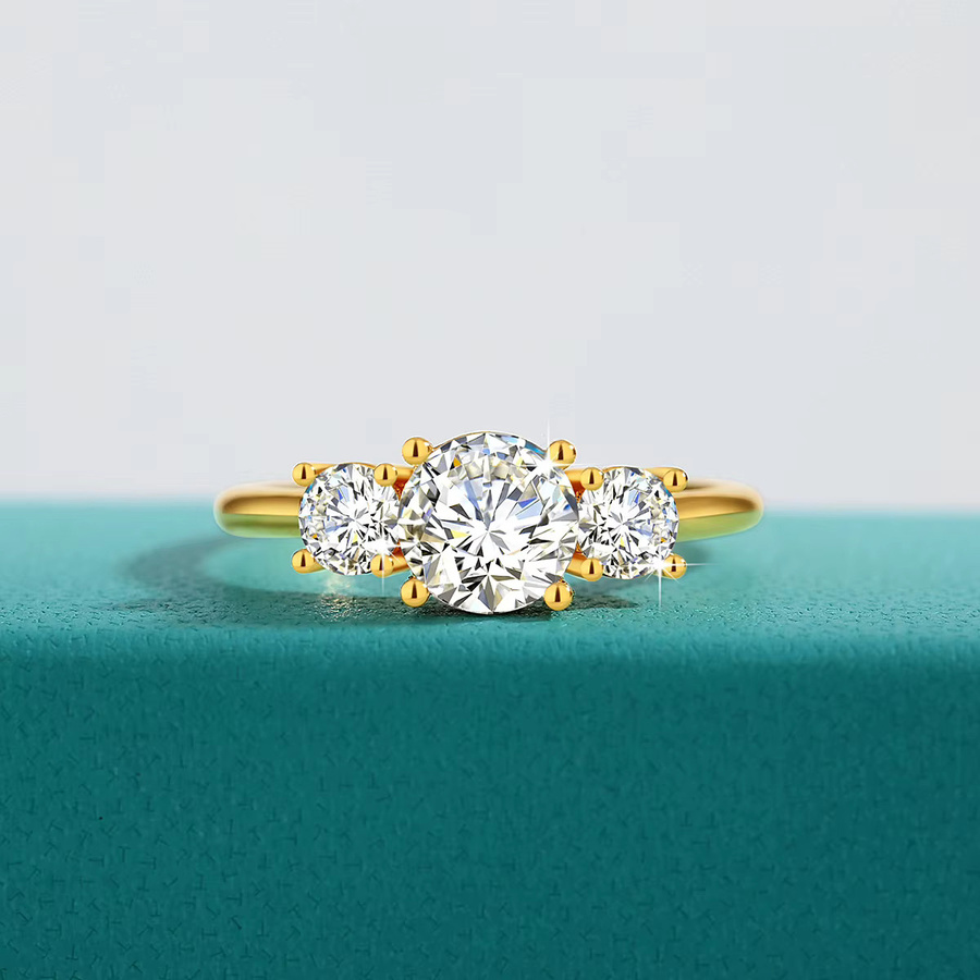 LONGUE VUE Goldring, 750 Gold, Diamant, Damen - Bild 2