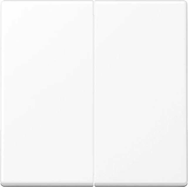 Jung 2-fach Wippe in Schneeweiß Matt - Bild 1