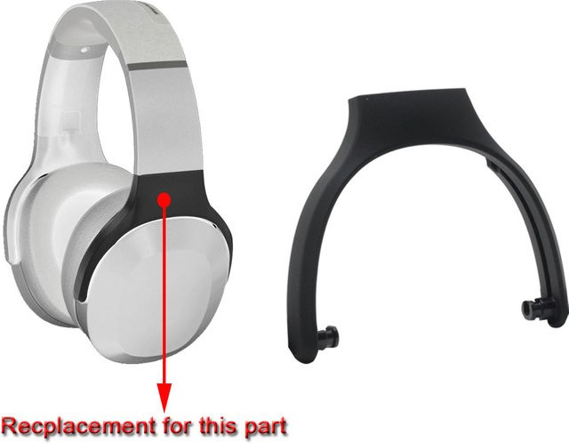 Skullcandy Crusher EVO Ersatzteil: Kunststoff Aufhänger Haken Stecker in Schwarz - Bild 1