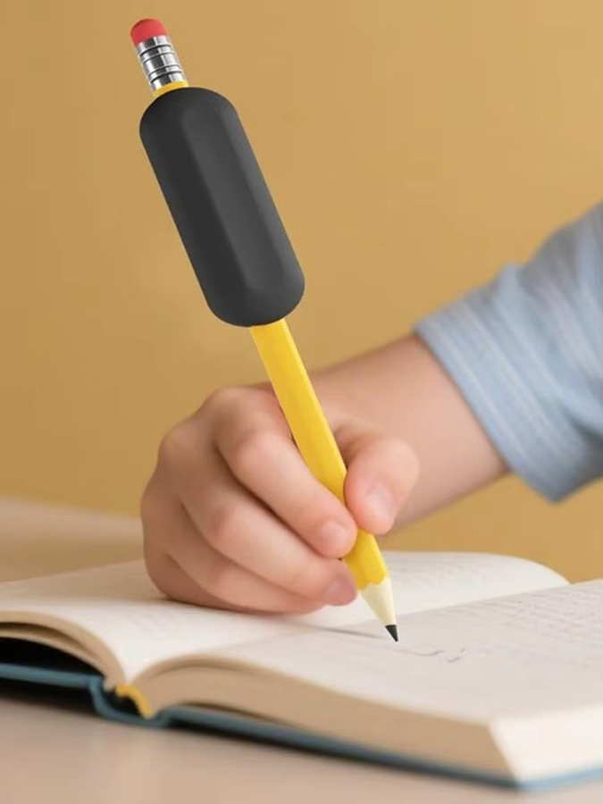 Gewichteter Bleistift als Handschrifthilfe und Korrekturwerkzeug für Kinder, Senioren und zum Skizzieren in Graphit - Bild 4