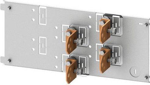 Siemens Energieverteiler 8PQ6000-8BA14 in Silber für den Einbau - Bild 1