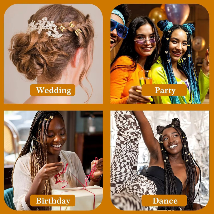 Geometrische Muster für Dreadlocks - Bild 3